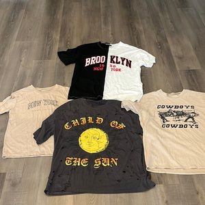 SHEIN graphic tees all in size Women’s SMALL